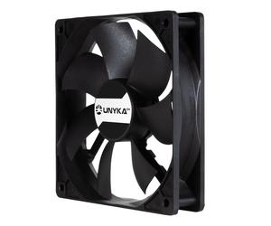 UNYKAch 80.120.25 sistema di raffreddamento per computer Case per computer Ventilatore 12 cm Nero