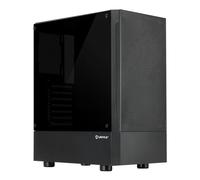 UNYKAch Boîtier ATX Aero C35, avec Panneau latéral en Verre trempé teinté, avec 2 Ports USB 3.0, 1 USB 2.0, pour Installation de Cartes Graphiques jusqu'à 315 mm et dissipateurs de processeur jusqu'à