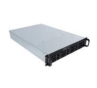 Unykach Boîtier Rack HSW4208 Hot Swap (Remplacement de Baies à Chaud) 2U, ATX, 8 Baies compatibles avec disques de 3,5" ou 2,5", 4 Ventilateurs de 80 mm, 1 USB 2.0 et 1 USB 3.0