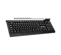 Unykach Clavier KB918 SMARTCARD DNIe (PORTUGAIS) 105 touches, avec lecteur intelligent de cartes type PC/SC 2.0, carte d'identité électronique ou cartes sanitaires