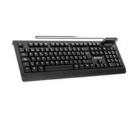 Unykach KB918 SmartCard DNIe ES Clavier avec lecteur de cartes à puce Idéal pour usage professionnel et sécurité numérique Design espagnol (QWERTY) USB Plug & Play