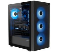 UNYKAch Boîtier ATX Revelat Mesh Compact Edition – 4×120 mm ARGB, USB-C Gen 2, Verre trempé
