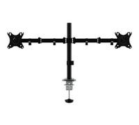 UNYKAch Support de table UK1422 2 moniteurs 10–32 bras articulés inclinable VESA 100x100 10 kg/bras