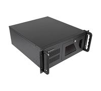 Unykach Boîtier Rack UK4229 Evo Format 4U 19″ ATX, Fond 480 mm, 3 Baies de 5,25", 7 Baies de 3,5", 2 USB 3.0, 1 Ventilateur de 120 mm et 2 Ventilateurs de 80 mm
