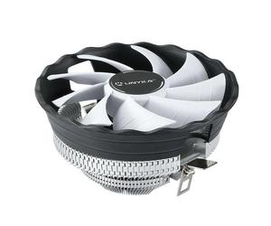 UNYKAch UK532022 sistema di raffreddamento per computer Processore Raffreddatore d'aria 12 cm Trasparente, Nero, Grigio 1 pz