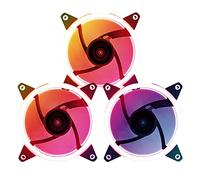 Unykach Unyka Coolfan Van Candy 30 Ring RGB Kit 3PCS HOTING Informatique - Fan PC (boîtier Informatique, Ventilateur, 12 cm)