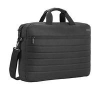 Unykach Urban MA17 Mallette imperméable rembourrée pour ordinateur portable jusqu'à 17,3", 44 cm, légère, élégante, avec poches intérieures, sangle réglable et amovible