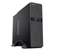 UNYKAch Boîtier Micro ATX UK2011 – Noir, Alimentation 450 W, 2× USB 3.0, 2× USB-C (USB 2.0)