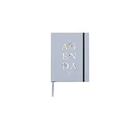 UO Agenda 2021 2022 Semaine Vue Petite taille 13 x 16 cm Sauvage Papier 100 g Bande élastique en satin horaires hebdomadaires 12 mois illustrés Bleu ciel 8435449351789