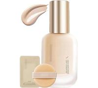 UO-DO Moisturizing Light & Matte Long Lasting Foundation - Hydrating Waterproof, Light Long-Lasting for All Skin Types (W03 Warm Skin, Moisturize)