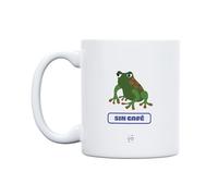 UO Tasse cadeau avec message effet caféine, cadeau pour amis, cadeau original de Noël, cadeau ami invisible original, 350 ml, céramique