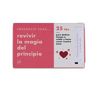 UO Vales - Distributeur de défis et de plans 25 jours - Cadeau pour les couples - Cadeau Saint Valentin - Préparez-vous à revivre la magie du début.