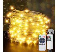 UODIR Guirlande Lumineuse USB (Blanc chaud, 20M 200LED)