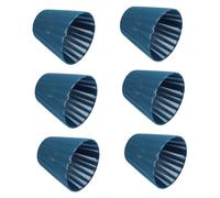 UOELRLFoV Lot de 6 Abat-Jour en Tissu Bleu Style Nordique Moderne for Lampes murales et plafonniers. Faciles à Installer, Ils offrent Une Protection optimale for la décoration intérieure. N° 69