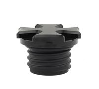 UOEMCRTB Bouchon De Réservoir Carburant Ventilé en Croix pour Moto pour Harley pour Touring Road King Street Glide Sportster 883 Dyna Softail 96-2020 Noir Bouchon d'essence(Clockwise B)