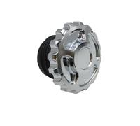UOEMCRTB Bouchon Réservoir D'essence Moto Bouchon D'huile Rinçage Noir Chromé pour Harley pour Sportster 883 1200 XL Iron Dyna Touring Street Glide Softail Bouchon d'essence(H)