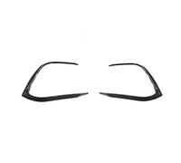 UOEMCRTB Pare-Choc Avant Antibrouillard Cadre De Calandre Inférieur Séparateur De Becquet Accessoire Automobile pour VW pour Golf 8 MK8 Pro 2020 2021 2022(Fibre de Carbone)