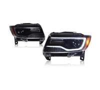 UOEMCRTB Phares Avant À Clignotants Dynamiques LED Pour Jeep Pour Grand Cherokee 2011-2015