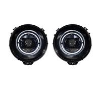 UOEMCRTB Phares De Voiture Pour Mercedes Pour Benz W463 G350 G500 2007-2017 Projecteurs LED Avec Feux De Jour (2 Pièces)