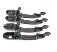 UOEMCRTB Poignées Porte Extérieure Poignée De Porte Extérieure Avant Arrière Gauche Droite Pour Kia Sportage 2005 2006 2007 2008 2009 2010 82662-1f000 82651-1f000 (4Pcs Set)