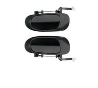 UOEMCRTB Poignées Porte Extérieure Poignée De Porte Extérieure Pour Mitsubishi Pour Carisma 1998 1999 2000 2001 2002 Avant Arrière Gauche Droite Noir Motif Étoile Spatiale (Rear Left and Right)