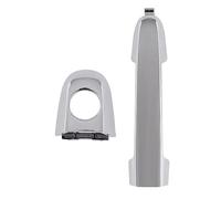 UOEMCRTB Poignées Porte Extérieure Poignées De Porte Extérieures Avant Et Arrière Noires Pour Kia Spectra Et Cerato 2009 2010 2011 2012 2013 (Front 1pcs)