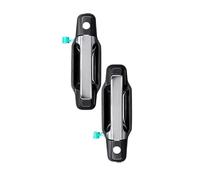 UOEMCRTB Poignées Porte Extérieure Pour Kia Pour Sorento 2003-2005 2006 2007 2008 2009 Poignée De Porte Extérieure Finition Chromée Noire Avant Arrière Gauche Droite (Chrome Front Pair)