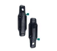 UOEMCRTB Poignées Porte Extérieure Pour Kia Pour Sorento 2003-2005 2006 2007 2008 2009 Poignées De Porte Extérieures Noires En ABS Avant Et Arrière Gauche Droite (Front Pair)