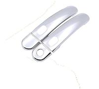 UOEMCRTB Poignées Porte Extérieure Pour VW Beetle 2012-2014 2015 2016 2017 2018 Poignée De Porte Extérieure Chromée De Remplacement (Handle Keyless Entry)