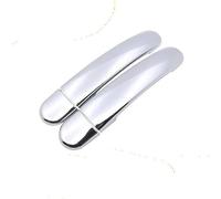 UOEMCRTB Poignées Porte Extérieure Pour VW Beetle 2012-2014 2015 2016 2017 2018 Poignée De Porte Extérieure Chromée De Remplacement (Handle No Keyhole)
