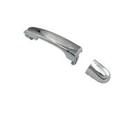 UOEMCRTB Poignées Porte Extérieure Voiture Poignée Extérieure Chromée Pour Kia Pour Sportage 2005 2006 2007 2008 2009 2010 (Front L have hole)