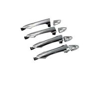 UOEMCRTB Poignées Porte Extérieure Voiture Poignée Extérieure Chromée Pour Porte Avant Ou Arrière Pour Kia Pour Picanto 2011 2012 2013 2014 201 (4 PIÈCES)