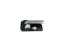 UOEMCRTB Poignées Porte Extérieure Voiture Poignées De Porte Intérieures Chromées Gauche Et Droite Pour Kia Pour Carens Pour Citra Et Pour Rondo 2007 2008 2009 2010 2011 2012 (gauche)