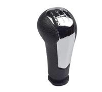 UOEMCRTB Pommeau Levier Vitesse Soufflet De Levier De Vitesse Manuel 5 Vitesses Pour C&hevrolet Pour Spark M300 2011 2012 2013 2014 2015(Chrome,Knob)
