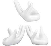 Uoeo Lot de 3 supports en céramique pour plantes aériennes Tillandsia - Support de présentation pour ocarina