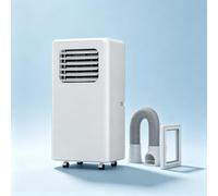 UofZc Climatiseur Portable avec télécommande et roulettes 18000BTU