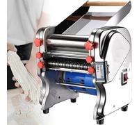 UofZc Machine à pâtes électrique Commerciale en Acier Inoxydable, Machine à pâtes Automatique, laminoir à pâte, Largeur des pâtes : 3 mm/9 mm FKM200