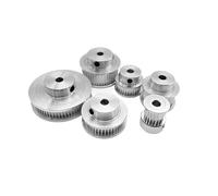 UOGVSED Lbin-Timing Belt Pulley 2GT Timing Pulley Belt Width 6mm Bore Diameter 5-12mm 2M 20T 30T 32T 36T 40T 48T 60T 80 Tooth Profile 3D Printer GT2 Pulley,1pcs, Efficace et Stable(6.35mm,32Teeth)