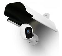 Uogw Housse de protection contre la pluie et le soleil compatible avec Blink XT, XT2, tout nouveau Blink Outdoor, Arlo, Arlo Pro, Arlo Pro 2, Arlo Ultra, toit de protection pour caméras de sécurité extérieures, matériau en alliage d'aluminium - Blanc