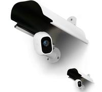 Uogw Lot de 2 protections de protection pour caméras de sécurité extérieures Blink, Eufy, Arlo, WyzeCam, Nest, Ring, SimpliSafe, Kasa, en alliage d'aluminium, blanc