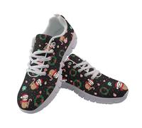 UOIMAG Christmas Shoes for Men Women Cute Sloth Shoes Walking Sneakers EU43
