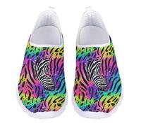 UOIMAG Colorful Water Shoes for Women Slip on Walking Shoes Lightweight Casual Sneakers Breathable Flats EU41