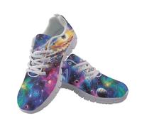 UOIMAG Galaxy Shoes Lightweight Lace Up Casual Sneakers for Men Women EU41