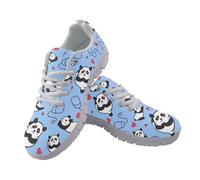 UOIMAG Nurse Shoes for Women Cute Panda Print Walking Shoes Casual Running Sneakers EU40