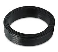 Uoimky Fil de Fer 2mm, 30m Fil de Fer Cloture Fil de Tension Grillage Plastifié Noir Fil métal Enduit PVC pour Ligature Jardin, Fil Tension clôture, Bricolage