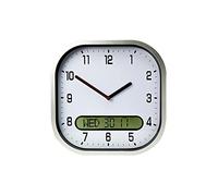 UOKOO Lifemax Horloge Murale Claire Jour/Date