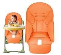 Uomini Coussin de chaise haute pour bébé, insert de chaise haute enfant, housse de chaise de salle à manger en cuir PU, housses et coussins de chaise haute, convient pour Peg Perego, Siesta Zero3,