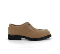UOMO DESIGN - Derbies à Plateau et Semelle Chunky Crantée pour Homme - Preston (5 Beige S, 41)