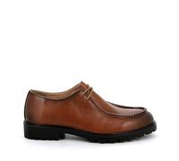 UOMO DESIGN - Derbies à Plateau et Semelle Chunky Crantée pour Homme - Preston (Cognac, 41)