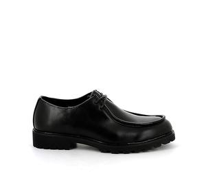 UOMO DESIGN - Derbies à Plateau et Semelle Chunky Crantée pour Homme - Preston (Noir, 40)